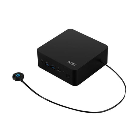 Msi cubi nuc ai 1umg-018beu barebone (negro | core ultra 7 155h | gráficos arc)