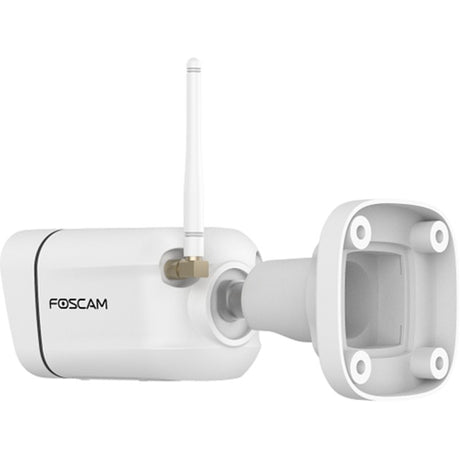 Foscam v5p, cámara wifi 3k 5mp dual banda con alarma sonora y luminosa (blanca)