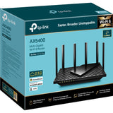 Enrutador de malla tp-link archer ax72 pro (negro, USB 3.0)