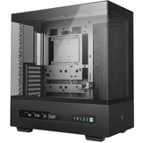 Carcasa de torre midi digital Deepcool ch690 (negro | 2x USB-A | 1x USB-C | vidrio templado)