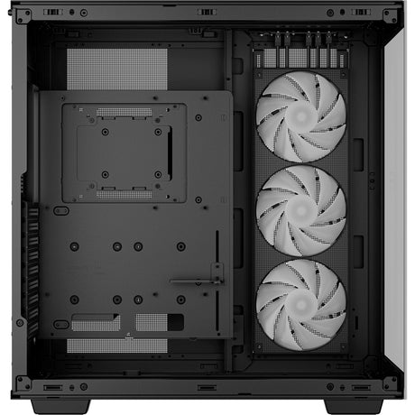 Carcasa Deepcool CH780 Midi Tower (negro | 4x USB-A | 1x USB-C | RGB | vidrio templado)