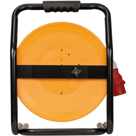 Enrollador de cable Brennerstuhl brobusta cee 4 ip44, cable 40m rn (amarillo negro, cable 40m rn)