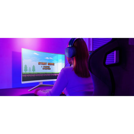 Philips Evnia 32m2c5501 00 31.5 monitor curvo para juegos (blanco, 2x HDMI, display port, 180 Hz)