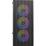 Antec ax27 rgb elite midi tower carcasa (negro | 3x usb-a | vidrio templado)