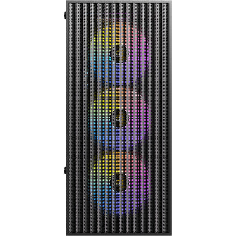 Antec ax27 rgb elite midi tower carcasa (negro | 3x usb-a | vidrio templado)