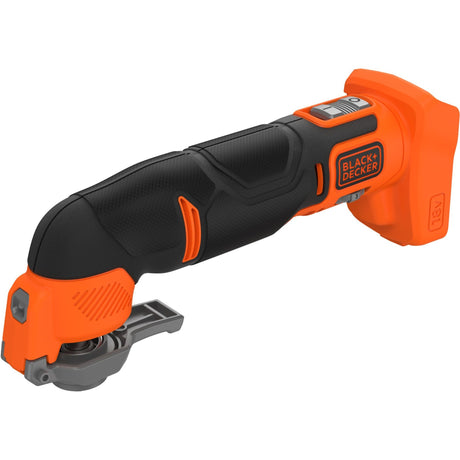 Herramienta multifunción multiherramienta oscilante black+decker bdcos18n-xj 18v (naranja negro, batería y cargador no incluidos)