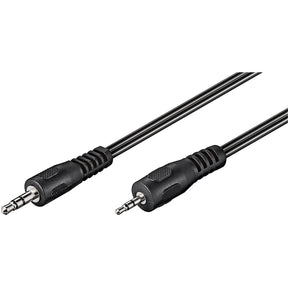 Goobay jack 2,5 mm > cable jack 3,5 mm (negro, 2 metros, estéreo)