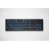 Teclado mecánico para juegos Ducky one 3 pro rgb (negro, diseño estadounidense (qwerty), rojo cereza mx2a, 100%, led rgb, pbt de doble disparo, mecánica quack, intercambio en caliente)