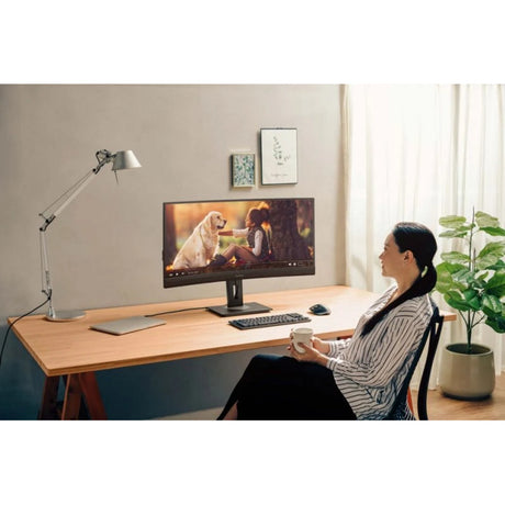 Viewsonic VA3820C UWQHD+ monitor curvo 21:9 con concentrador USB-C 38 ultra ancho (negro, 2x HDMI, 1x Displayport, USB-C, USB-B)