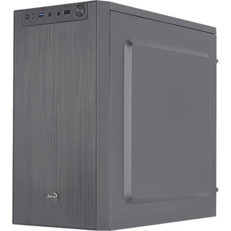 Carcasa minitorre Aerocool CS-108 (negro | 2x USB-A)