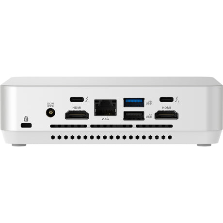 Asus nuc 14 pro+ kit rnuc14rvsu700002i barebone (blanco plateado | core ultra 7 155h | gráficos arc)