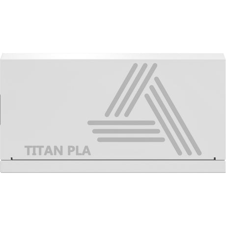 Fuente de alimentación modular montech titan pla de 1000 vatios (blanca, 2x pcie)