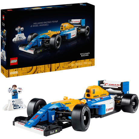 Lego iconos williams racing fw14b y nigel mansell coche de fórmula 1 - 10353