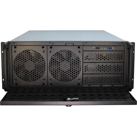 Carcasa para rack Inter-tech 4u 4129l (negro | 2x USB-A)
