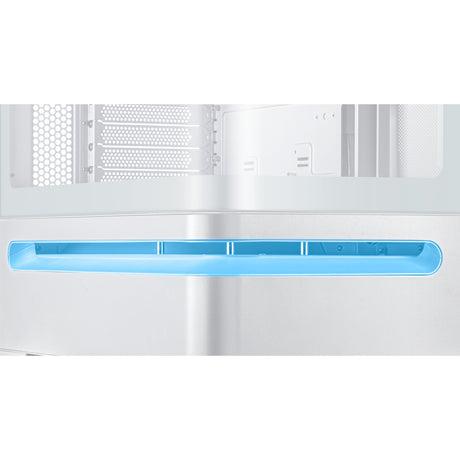 Carcasa Asus Prime Ap202 Midi Tower (Blanco | 2x USB-A | 1x USB-C | RGB | Vidrio templado)