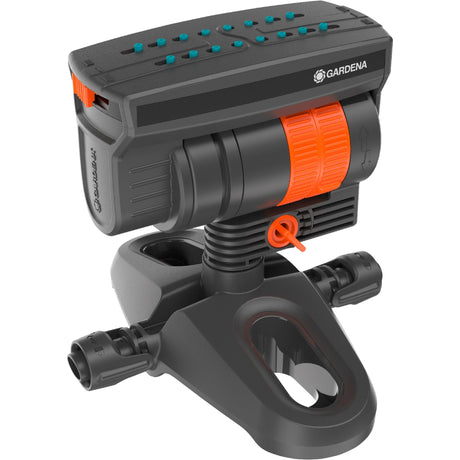 Aspersor oscilante con sistema de microgoteo Gardena os 90 (naranja gris oscuro)