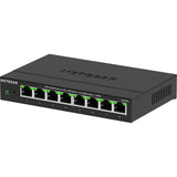 Conmutador no administrado Ethernet multigigabit Netgear de 8 puertos y 2,5 G (negro, no administrado)