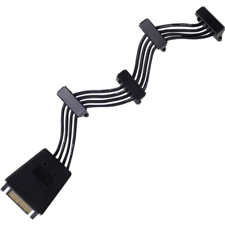 Silverstone sst-cp06-e4, 1x cable SATA de 15 pines > 4x cable SATA de 15 pines