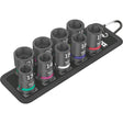 Impactador Wera Belt C 1 juego de vasos, 1 llave de vaso 2 (negra, 9 piezas, para llaves de impacto)