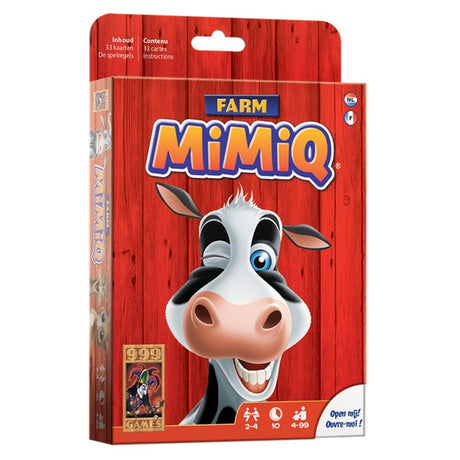 999games 999 games juego de cartas mimiq farm (holandés, 2 - 4 jugadores, 10 minutos, a partir de 4 años)