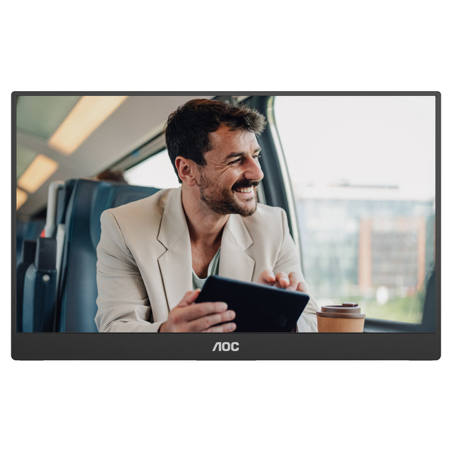 Monitor Aoc 16t20e2 15.6 (negro, 1x mini HDMI, 1x USB-C, audio)