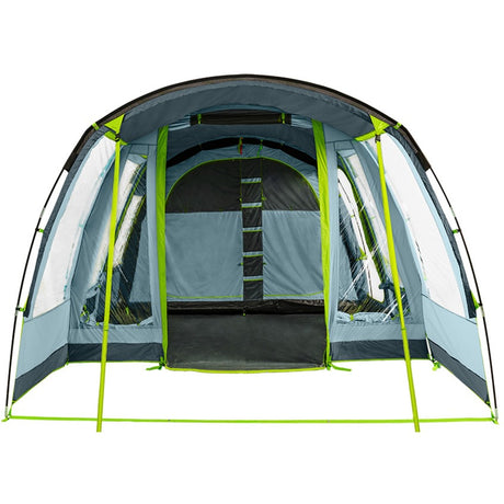 Tienda de campaña Coleman Meadowood 4l - Tienda de campaña para 4 personas - Tienda opaca - gris azul