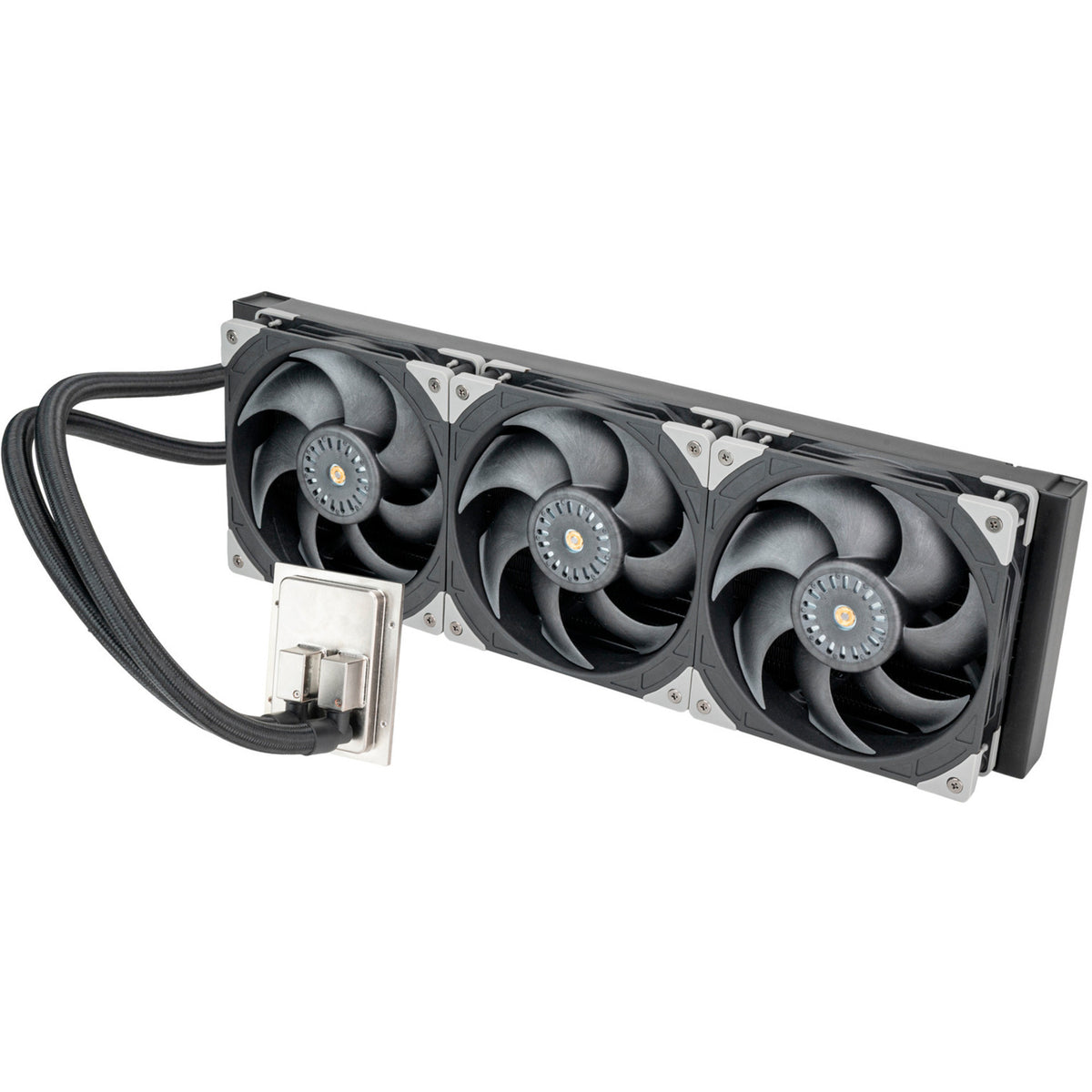 Silverstone xe420 refrigeración por agua (plata negra)