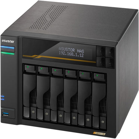 Asustor lockerstor 6 as6806t nas (negro)
