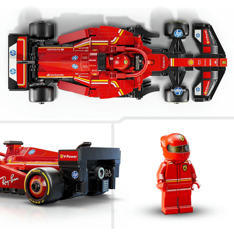 Lego Speed Champions Ferrari SF-24 Juego de coches de carreras de F1 - 77242