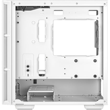 Carcasa minitorre digital Deepcool ch360 (blanca | 1x USB-A | 1x USB-C | RGB | vidrio templado)