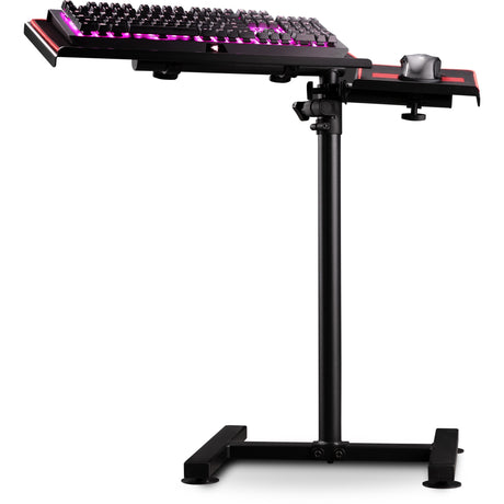 Montaje independiente de soporte para teclado y mouse de carreras de siguiente nivel (negro)