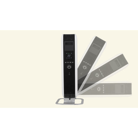 Mill gentle air wifi olieradiator oil1500wifi3 (wit zwart, 1500 watt, tot 22 m², bluetooth, wifi module, app bediening)
