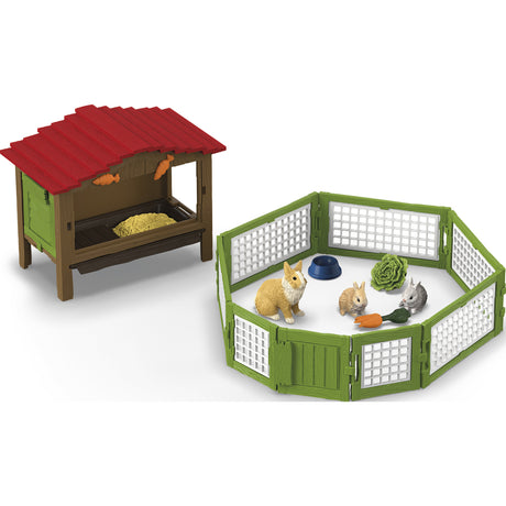 Schleich Farm World - conejera - 42728