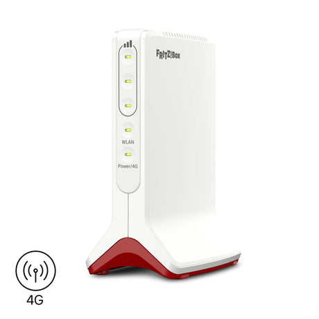 ¡Fritz! Enrutador wlan lte internacional box 6825 edición 4g (blanco rojo, wi-fi de malla, 4g 3g)