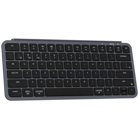 Teclado Keychron b1 pro-k1 (gris, diseño internacional de EE. UU. (qwerty), interruptores de tijera, 75 %, teclas abs, 2,4 ghz | bluetooth 5.2 | usb-c)