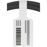 Cable patch plano goobay cat 6a u utp, cable de 10 metros (negro azul)