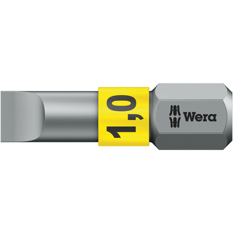 Wera kraftform kompakt 25 ra-r con estuche, juego de puntas de 6 piezas (negro verde)