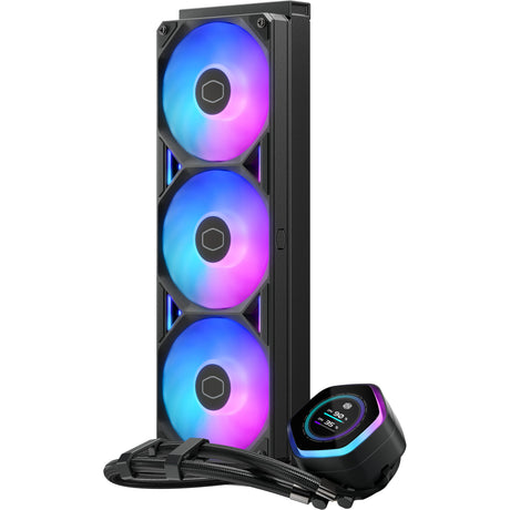 Cooler Master MasterLiquid 360 Atmos II LCD ARGB Refrigeración por agua (Negro)