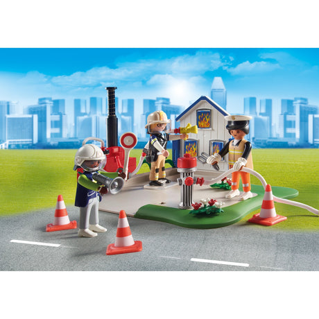 Figuras Playmobil - Mis figuras: juguetes de construcción misión de rescate (70980)