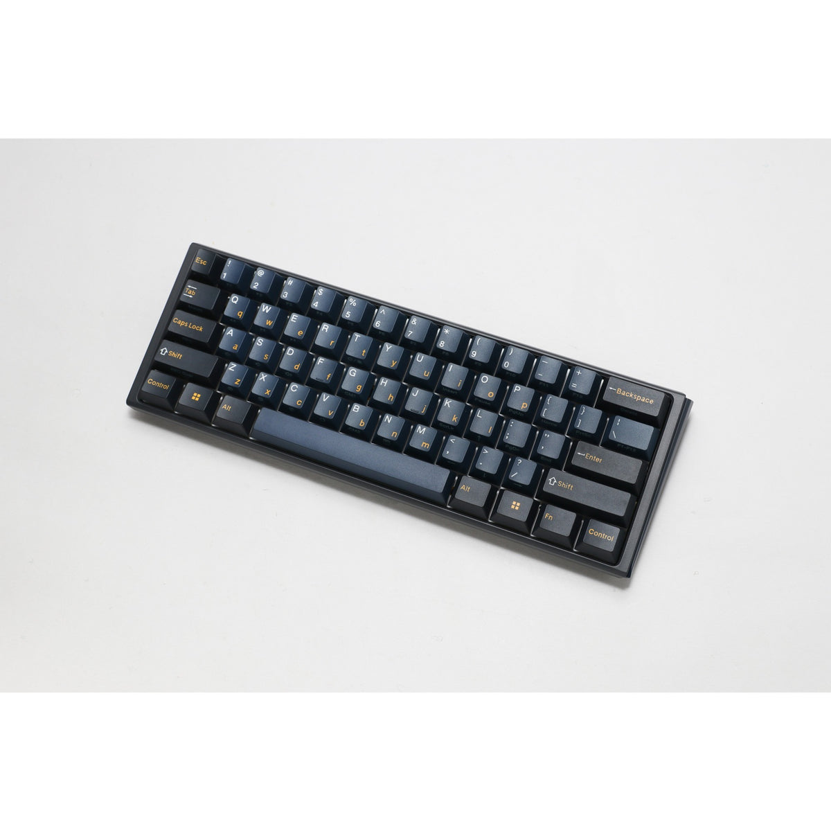 Teclado mecánico para juegos Ducky one 3 pro mini rgb (negro, diseño estadounidense (qwerty), marrón cereza mx2a, 60%, led rgb, pbt de doble disparo, mecánica quack, intercambio en caliente)