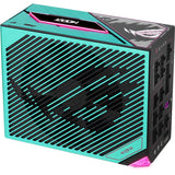 Asus rog thor platinum iii hatsune miku edition fuente de alimentación modular de 1200 vatios (negro, 1x 12v-2x6, 4x pcie)