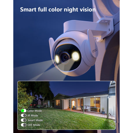 Cámara de seguridad imou cruiser 2 (5mp, ip66, wifi 6)