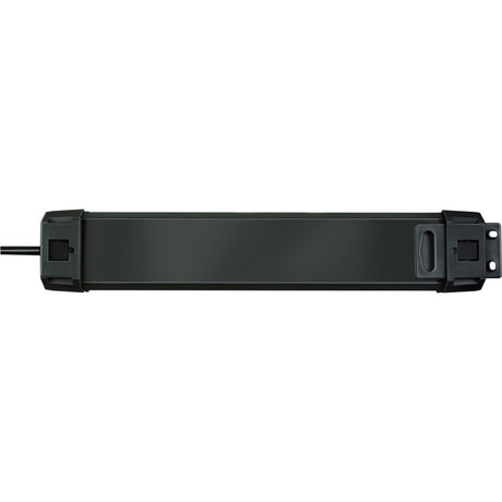 Brennerstuhl regleta premium-line 60.000a con protección contra sobretensiones 4 vías negro 1,8m h05vv-f 3g1.5
