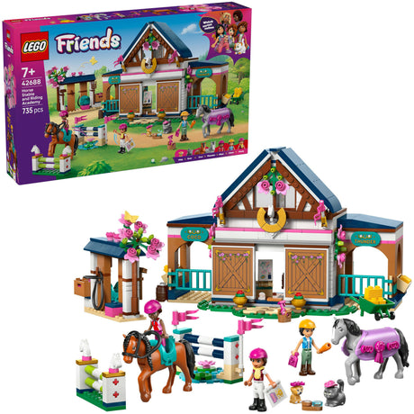 Lego friends 42688 establo de caballos y escuela de equitación