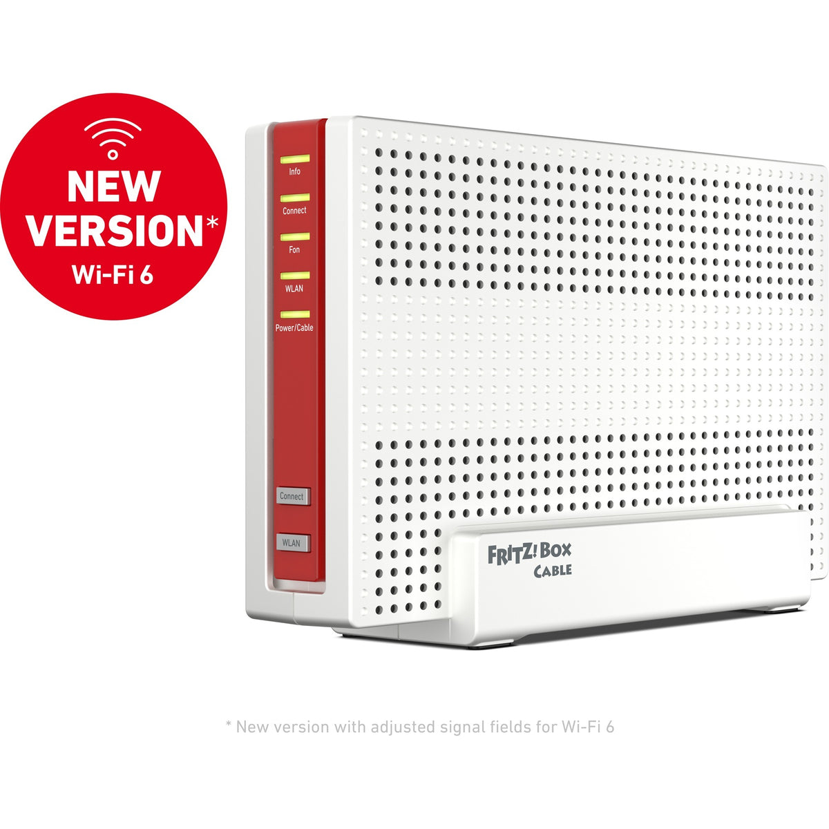 ¡Fritz! Box 6690 cable enrutador internacional (blanco rojo)