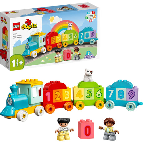 Lego duplo - tren de números - juguete de construcción para aprender a contar (10954)