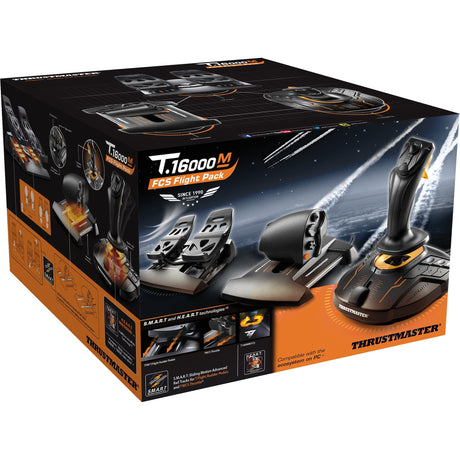 Thrustmaster T.16000M FCS Flight Pack Gaming Hotas (Negro, PC)