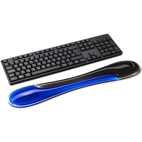 Kensington slim duo gel teclado reposamuñecas reposamuñecas (azul negro)