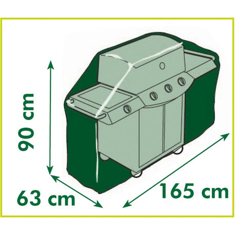 Funda protectora Nature para barbacoa de gas (gris)