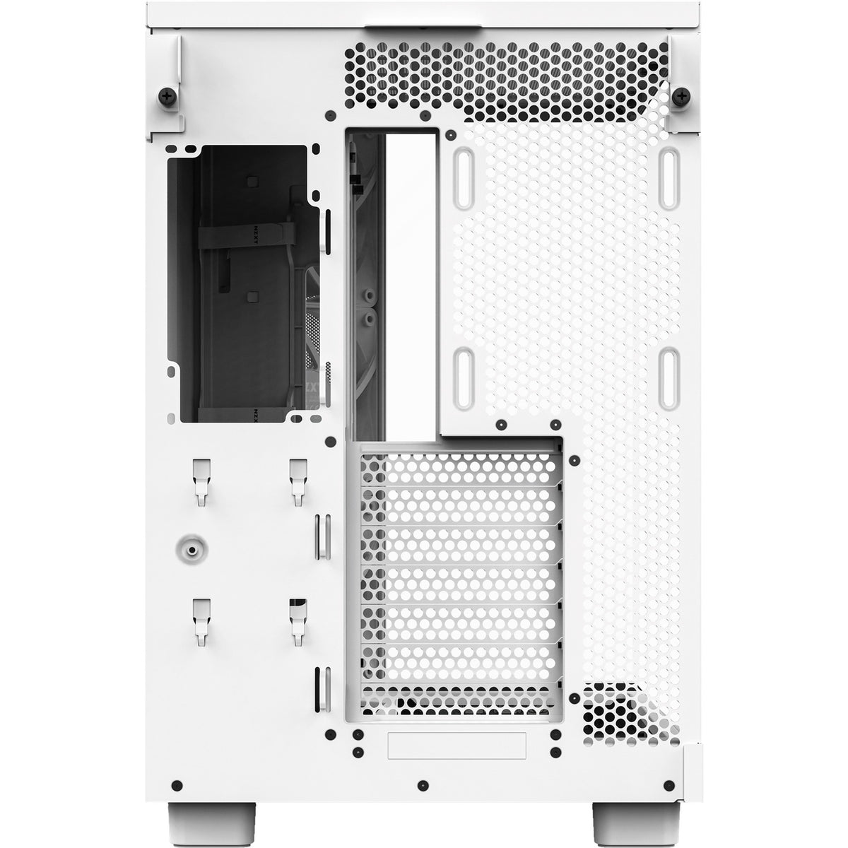 Carcasa midi tower nzxt h6 flow (blanco | 2x USB-A | 1x USB-C | vidrio templado)